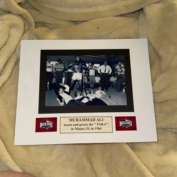 Beatles Muhammad Ali autographed photo - Picture 1 of 1